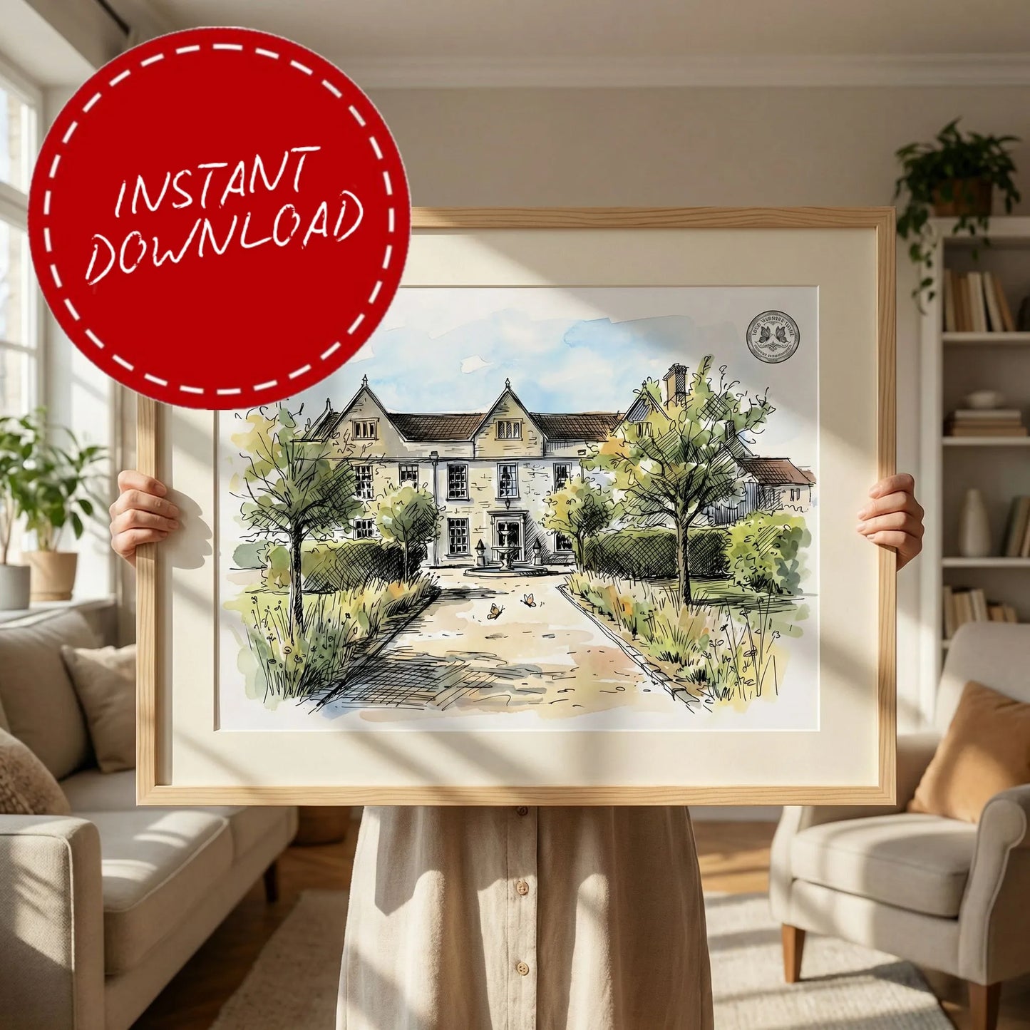 Froyle Park – Wedding Venue Illustration