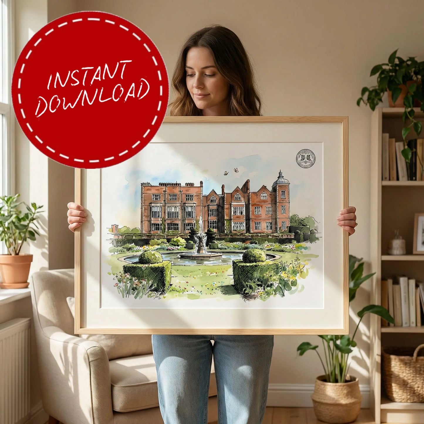Hatfield House – Wedding Venue Illustration