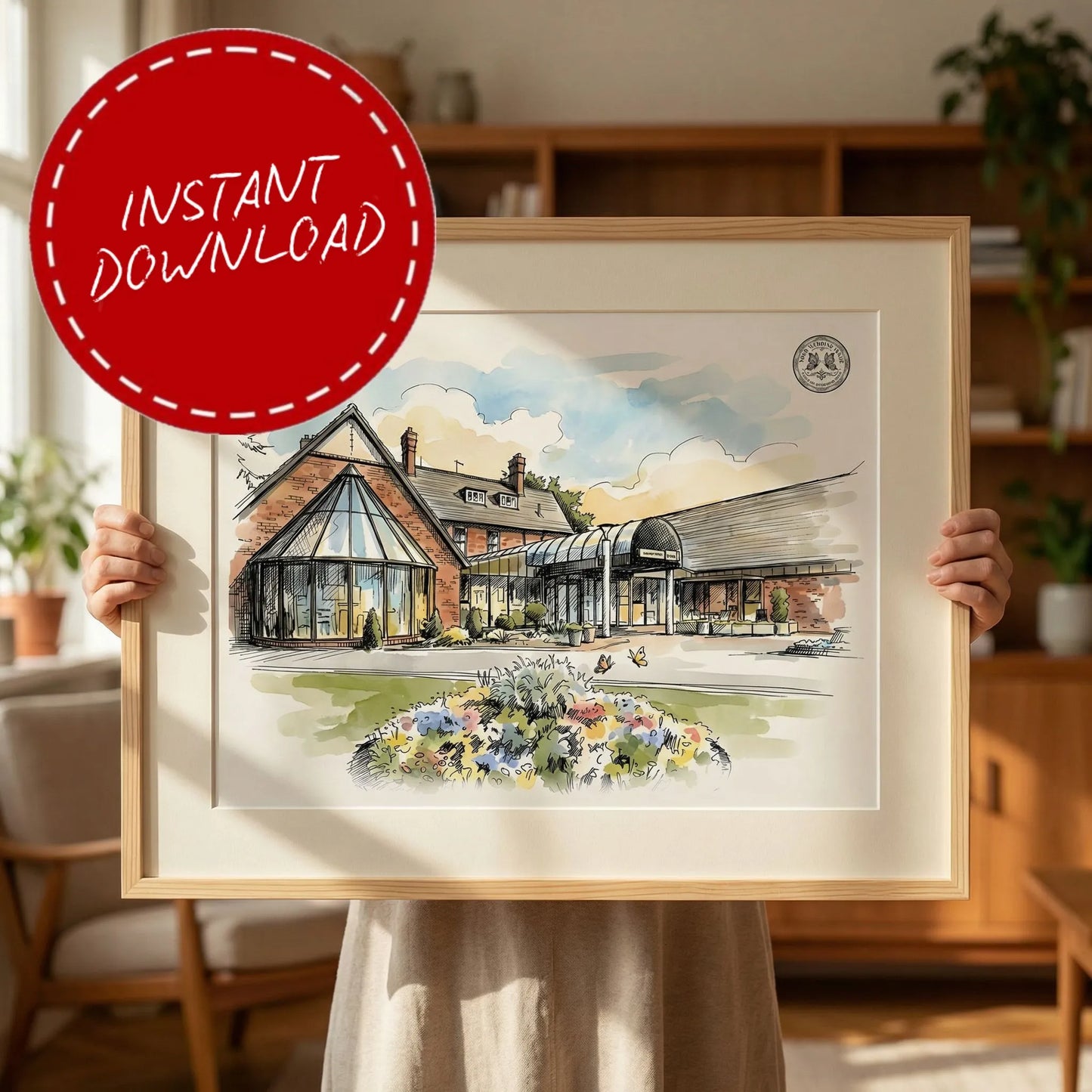 Mercure Hull Grange Park Hotel – Wedding Venue Illustration (Yorkshire)