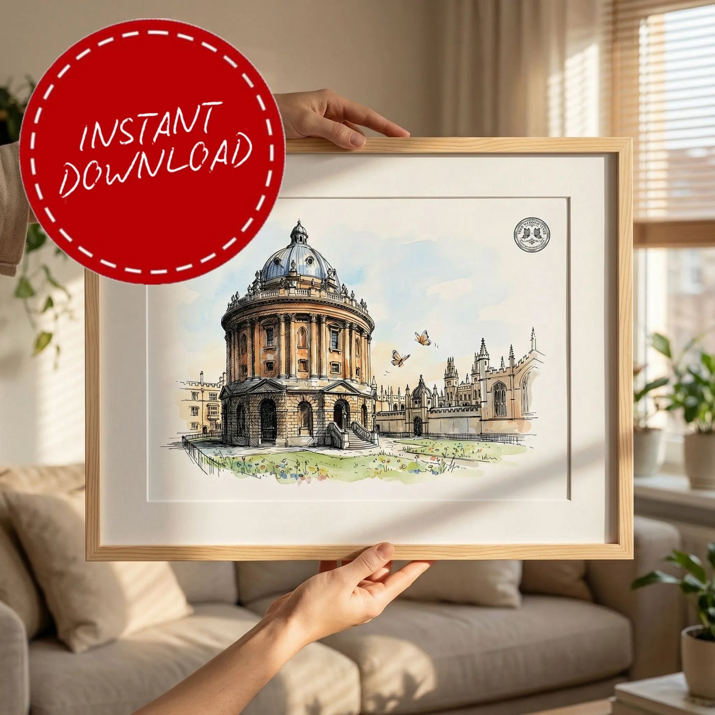 Bodleian Libraries – Wedding Venue Illustration