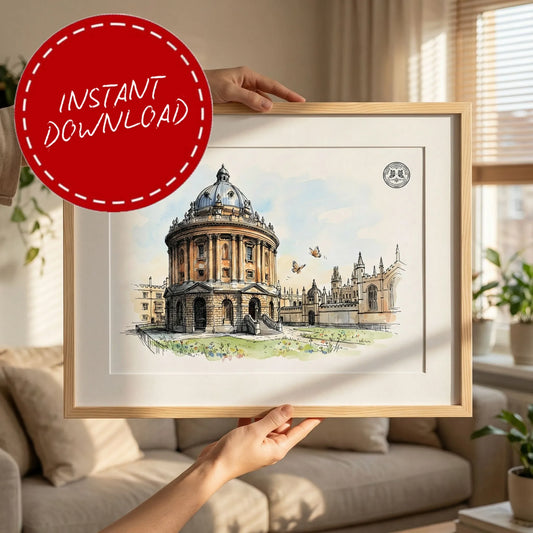 Bodleian Libraries – Wedding Venue Illustration