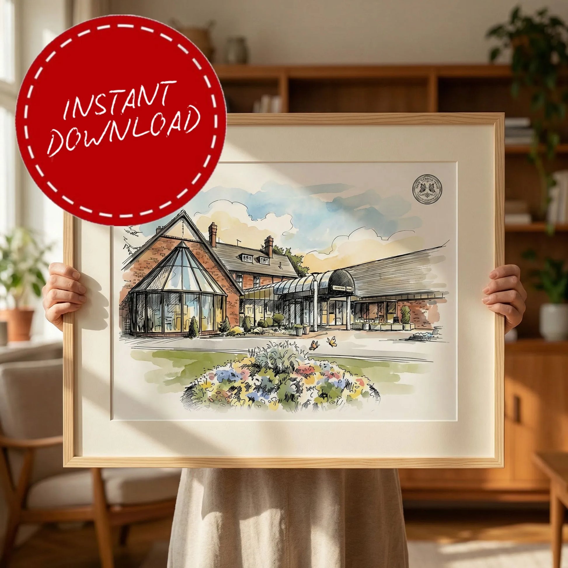 Mercure Hull Grange Park Hotel – Wedding Venue Illustration (Yorkshire)
