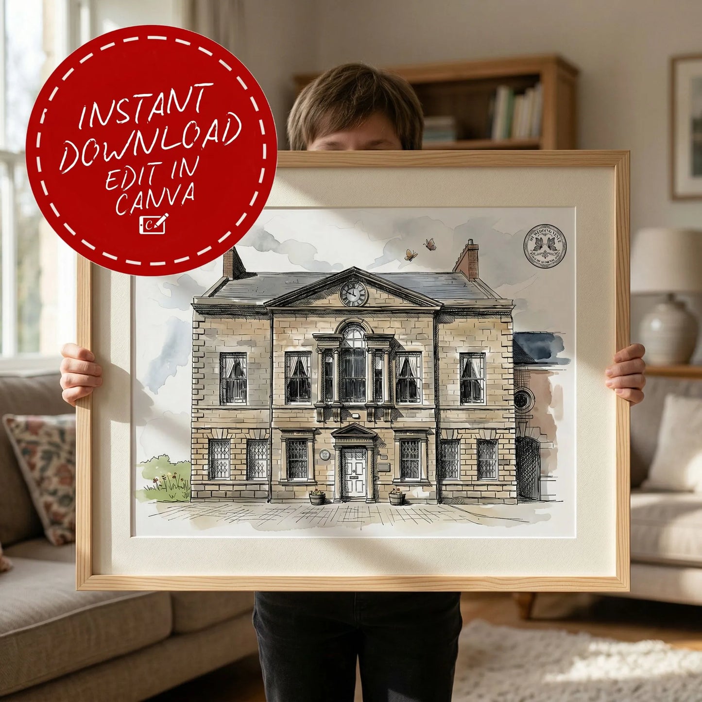 North Shields Register Office – Wedding Venue Illustration