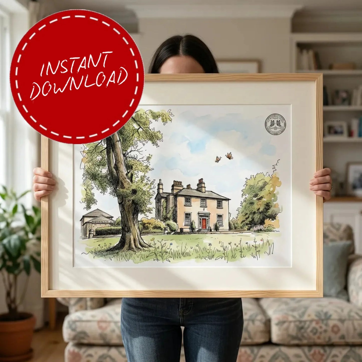 Old Rectory Killyman – Wedding Venue Illustration
