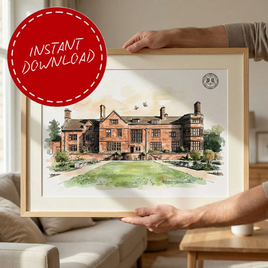 Salt House – Wedding Venue Illustration