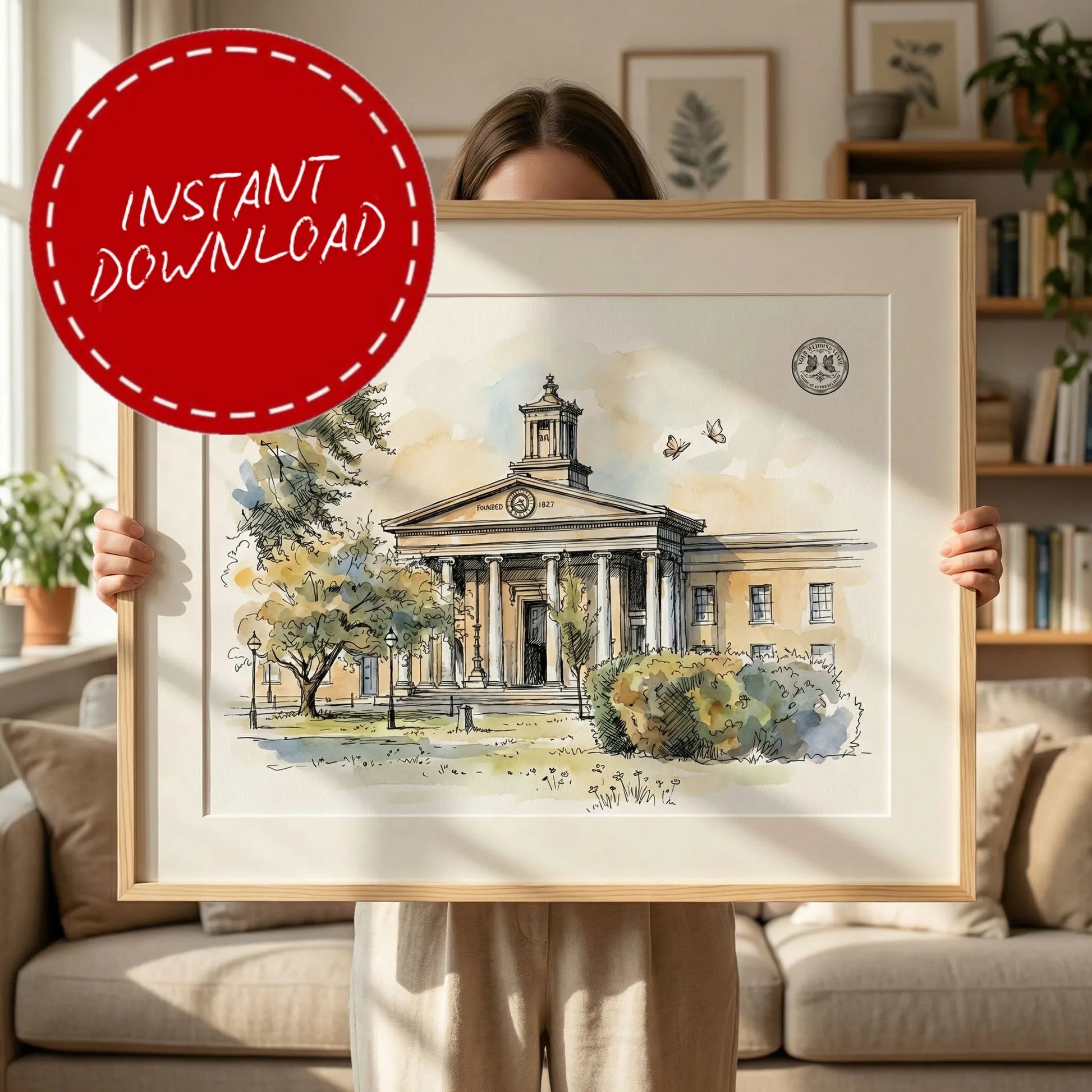 The Asylum Chapel – Wedding Venue Illustration