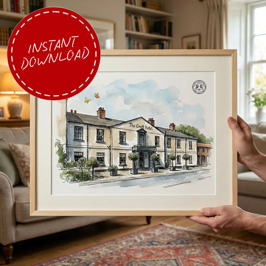 The Croft Hotel – Wedding Venue Illustration ( Darlington)