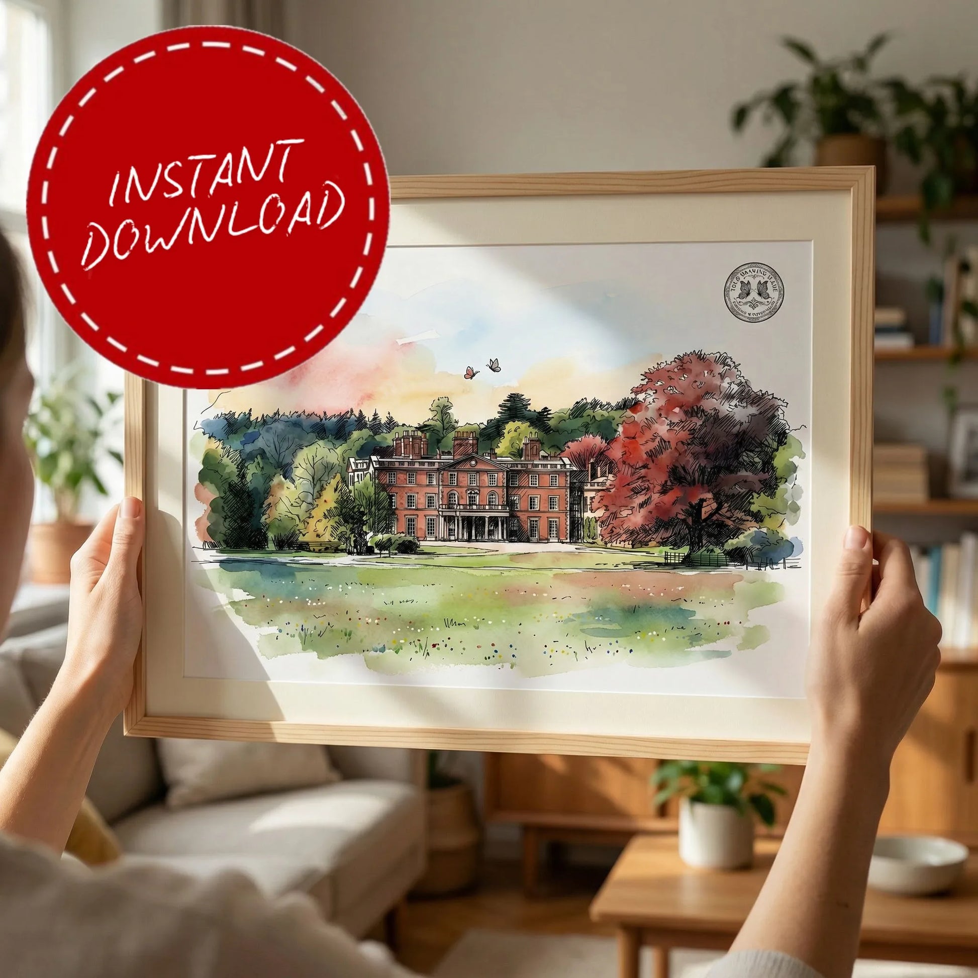 Weston Park – Wedding Venue Illustration