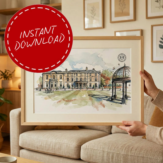 Beamish Hall Wedding Venue — Instant Digital Download (JPG)